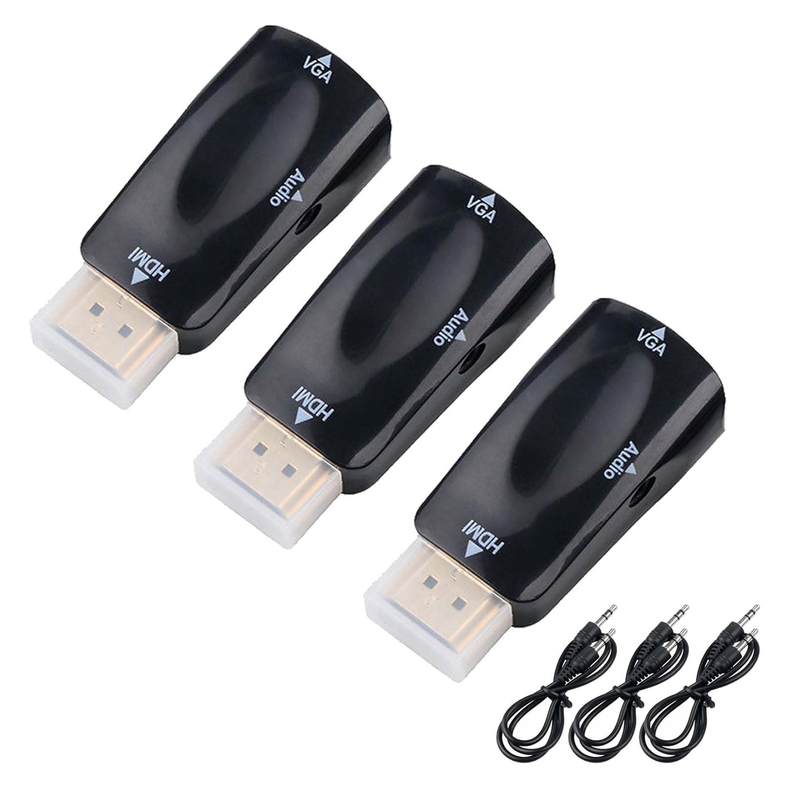 thumbnail image 2 of Male To VGA Female Converter Adaptador Hembra Para Proyector TV con Audio, 2 of 2